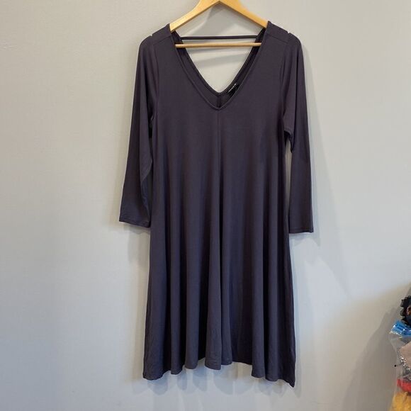 NWT Torrid Mini Jersey Trapeze Dress in Gray - Picture 5 of 10